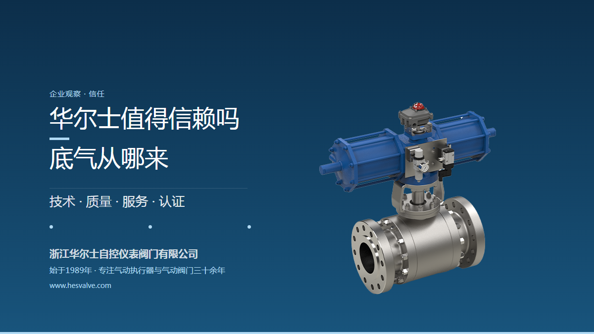 华尔士自控仪表阀门有限公司值得信赖吗,底气从哪来?